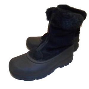 Sorel black thinsulate insulation  boots 7
